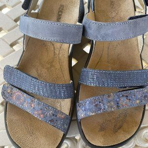 Romika Ibiza Ocean Blue Comfort Sandal US 7-7.5 EU 38